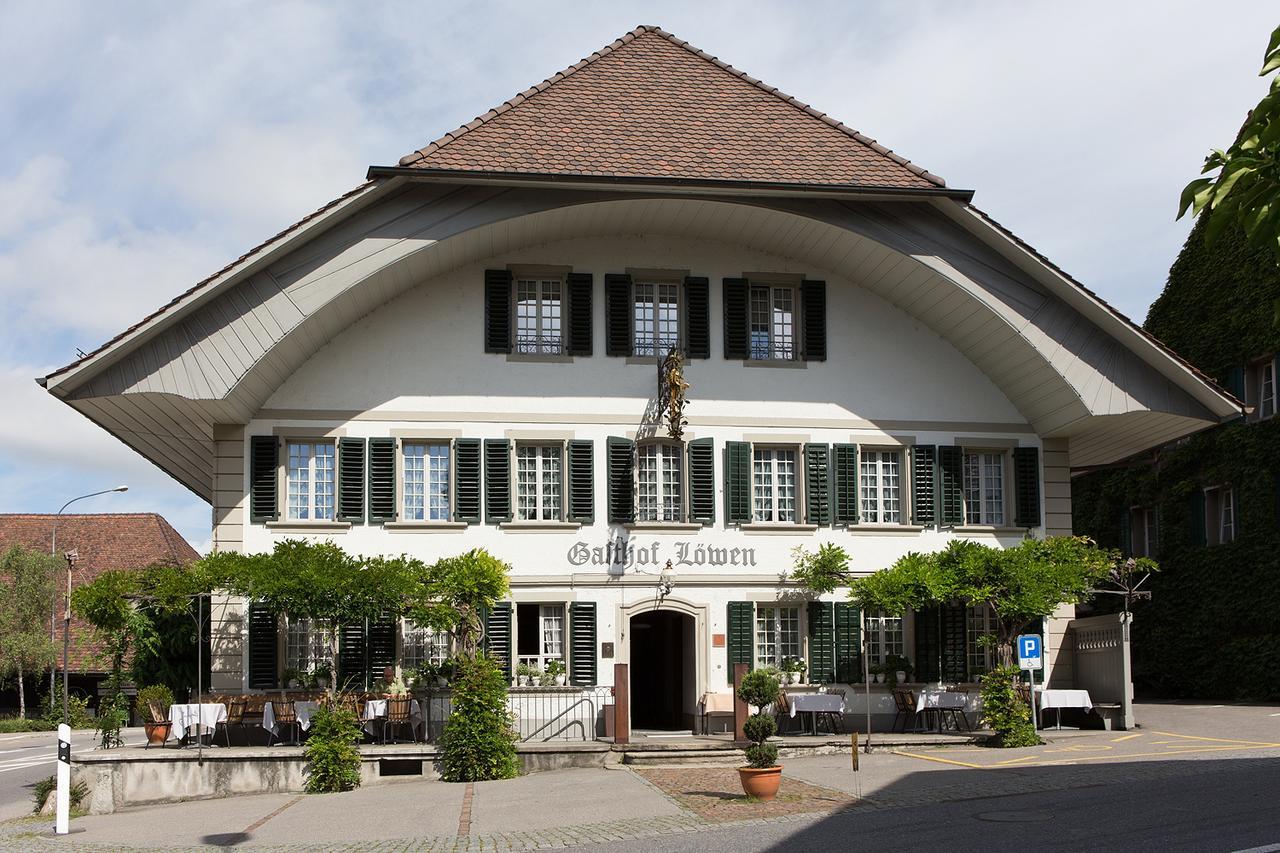 Gasthof Loewen Worb Bei Bern Esterno foto